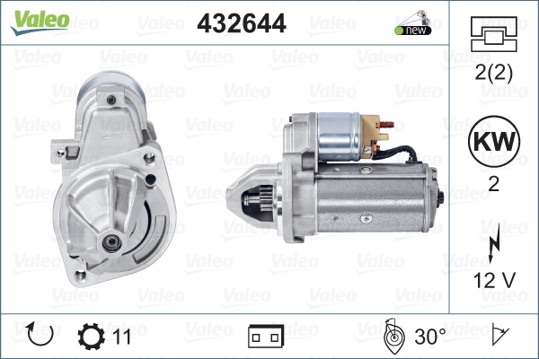 Startteri VALEO 432644