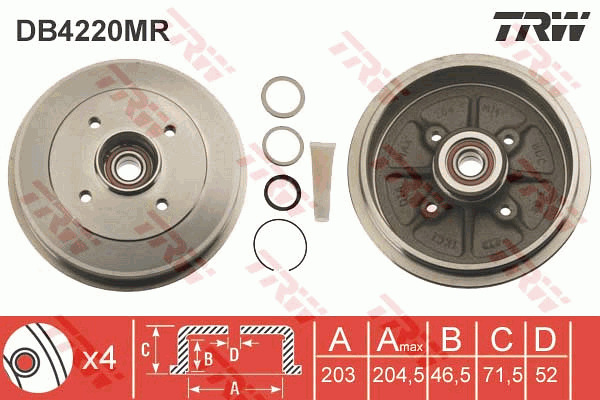 Jarrurumpu TRW DB4220MR