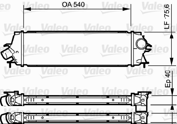 Välijäähdytin VALEO 818771