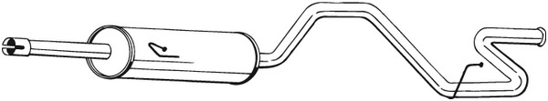 Takaäänenvaimentaja BOSAL 287-357