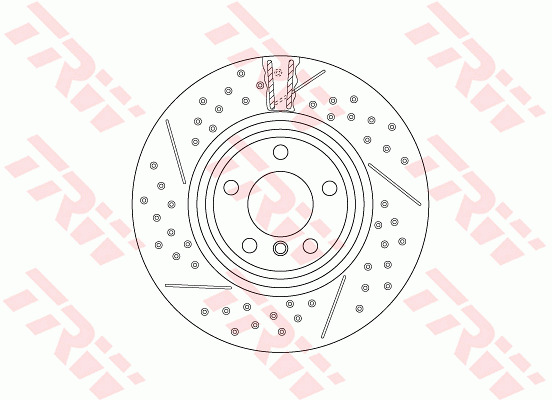 Jarrulevy TRW DF6606S