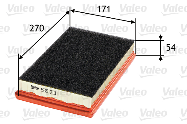 Ilmansuodatin VALEO 585213