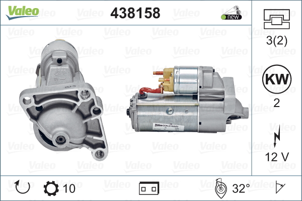 Startteri VALEO 438158