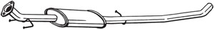 Keskiäänenvaimentaja, CHEVROLET TRAX, OPEL MOKKA / MOKKA X, VAUXHALL MOKKA / MOKKA X, 42490988, 85402904, 854712, 863032, 863117, 863123