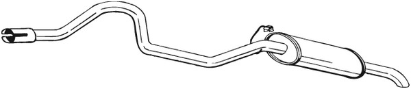 Takaäänenvaimentaja BOSAL 286-069