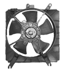 Tuuletin, moottorin jäähdytys, KIA RIO Halvkombi, RIO Sedan, 11213-87708, 25380FD100