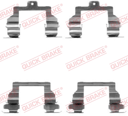 Tarvikesarja, jarrupala QUICK BRAKE 109-1291