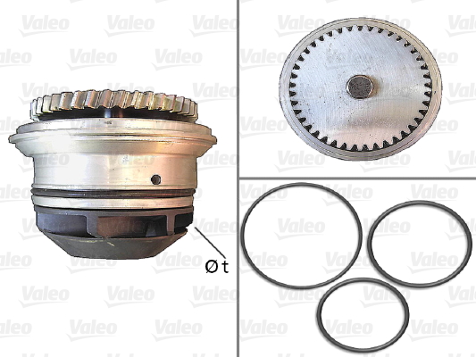 Vesipumppu VALEO 506877