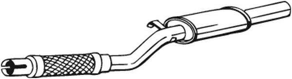 Keskipönttö BOSAL 148-033