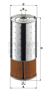 Öljynsuodatin MANN-FILTER PF 1055/1 x