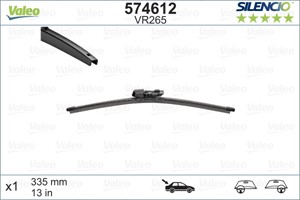 Pyyhkijänsulka, Takana, SEAT,SKODA,VW, 1T0955427B, 2GA955427, 3G9955427B, 565955425, 57A955425, 5E9955425, 5E9955425A, 5F4955427A, 5F995