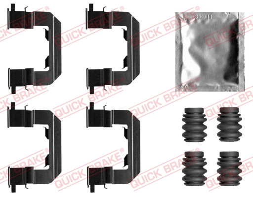Tarvikesarja, jarrupala QUICK BRAKE 109-0019