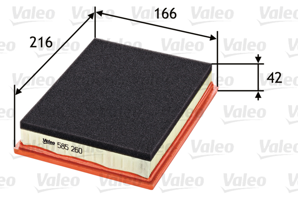 Ilmansuodatin VALEO 585260
