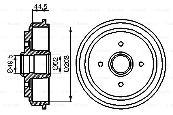 Jarrurumpu BOSCH 0 986 477 149