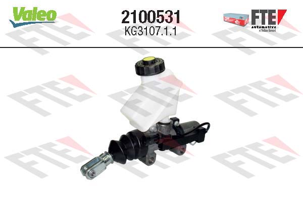 Pääsylinteri, kytkin VALEO 2100531