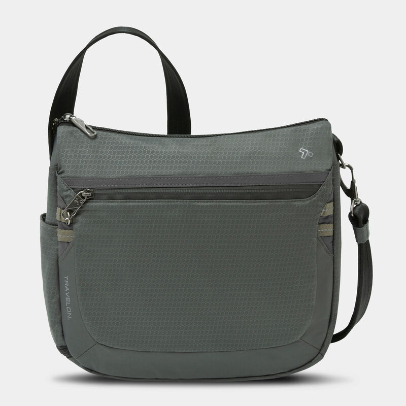 Travelon Anti-Theft Active Medium turvaolkalaukku, Charcoal