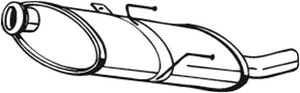Takaäänenvaimentaja, PEUGEOT 406, 1726CX