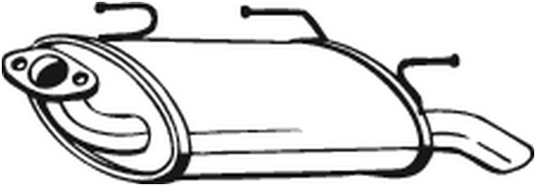 Takaäänenvaimentaja BOSAL 145-603