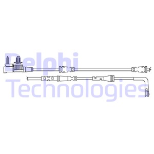 Jarrupalan kulumisen ilmaisin DELPHI LZ0313