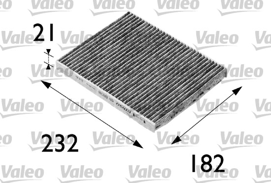 Raitisilmasuodatin VALEO 698692