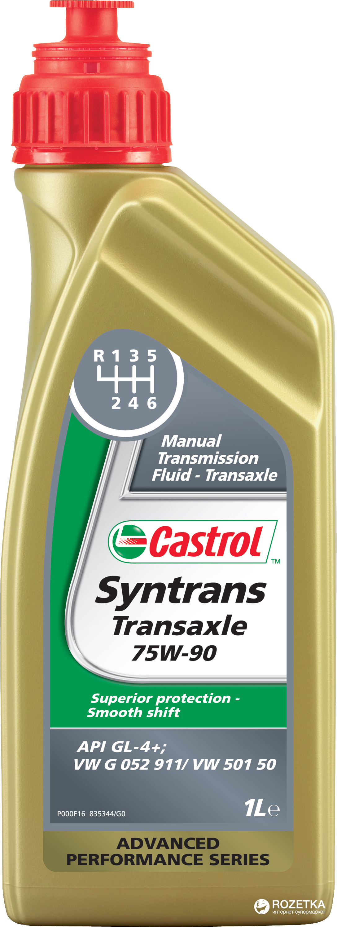 Vaihteistoöljy CASTROL 75W90 SYNTRANS TRANSAXLE 1L