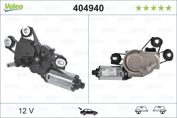 Pyyhkijän moottori VALEO 404940