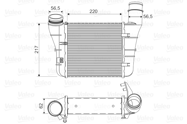 Välijäähdytin VALEO 818669