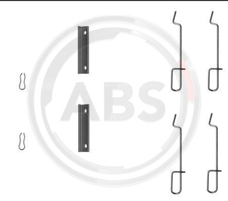 Tarvikesarja, jarrupala A.B.S. 1125Q
