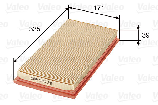Ilmansuodatin VALEO 585241