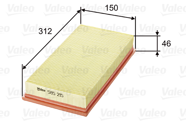 Ilmansuodatin VALEO 585215